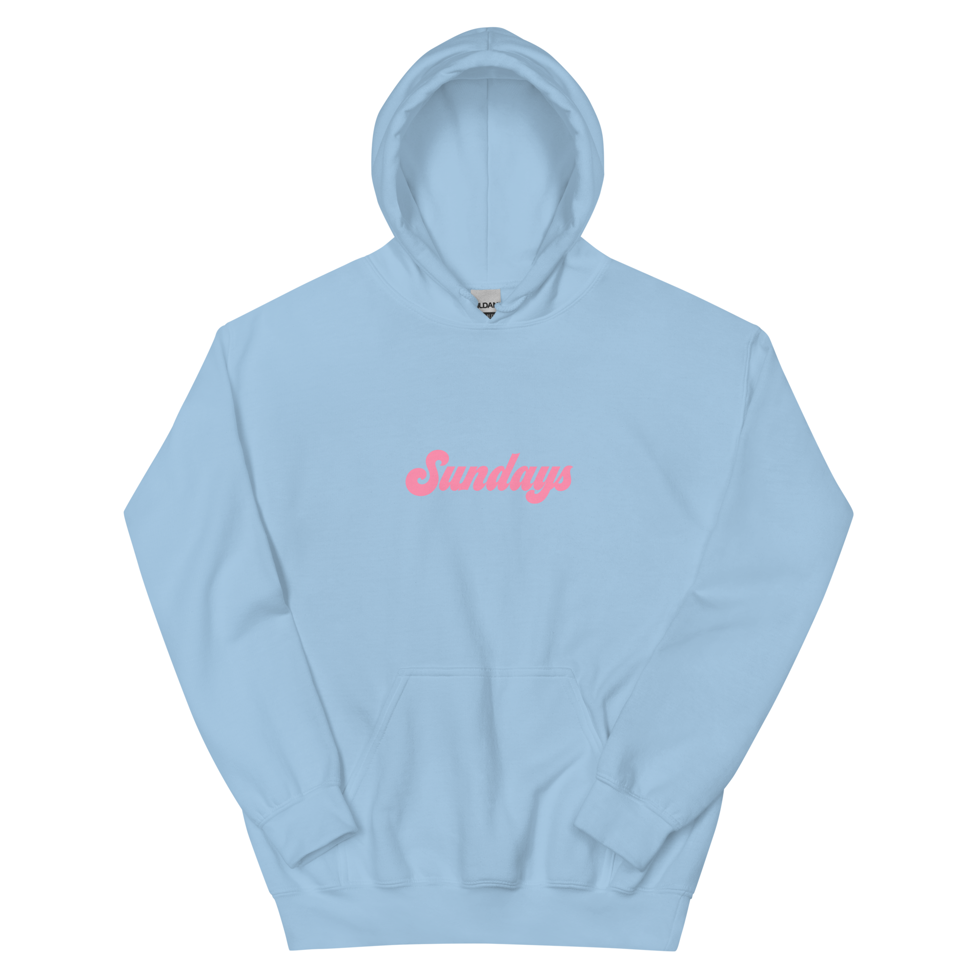 Sundays Hoodie — Light Blue