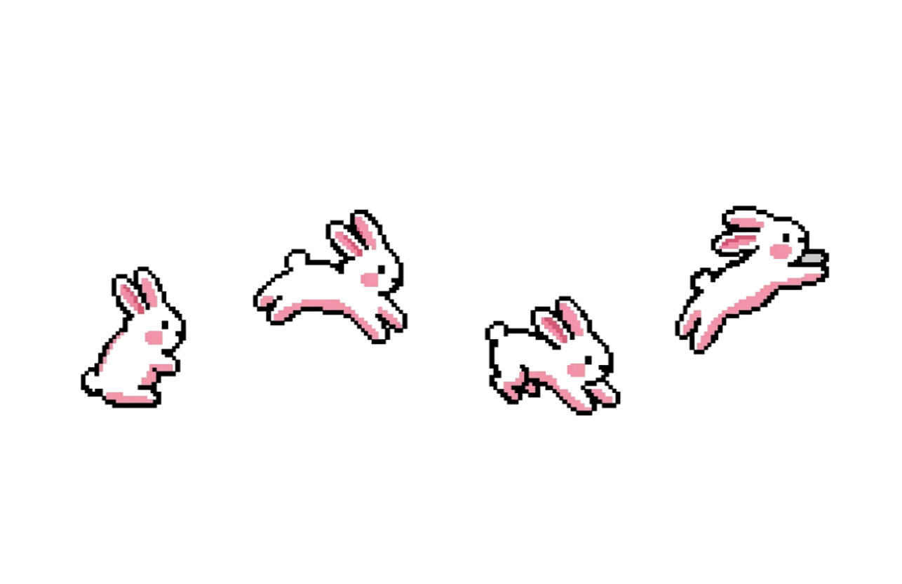 Hopping bunnies